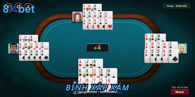 Binh Xập Xám Game Bài Giải Trí Được Yêu Thích Nhất 8xbet Binh xập xám